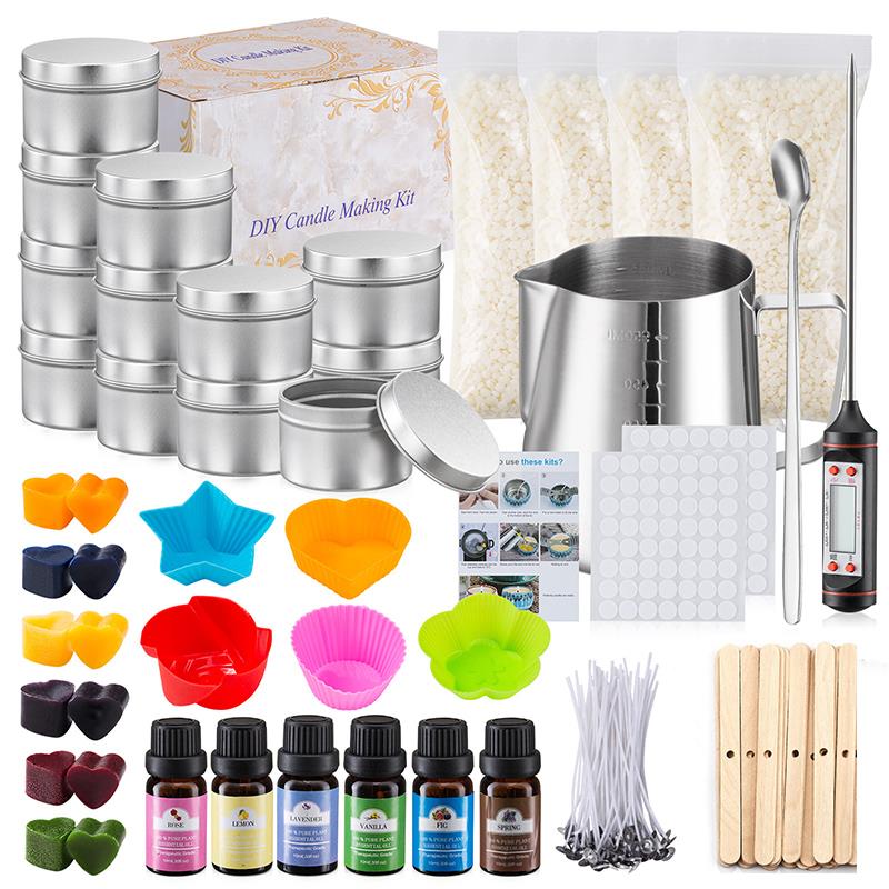 Candle Making Instructions - 1 set kaars maken benodigdheden diy