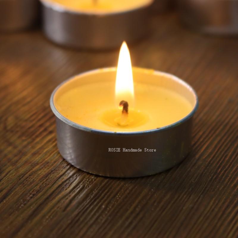 Candle Making Video - Lege Thee Wax Cirkelvormige Aluminium Doos