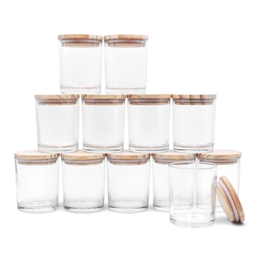 Candle Making Jars Wholesale - 12 stuks 7 OZ dikke glazen