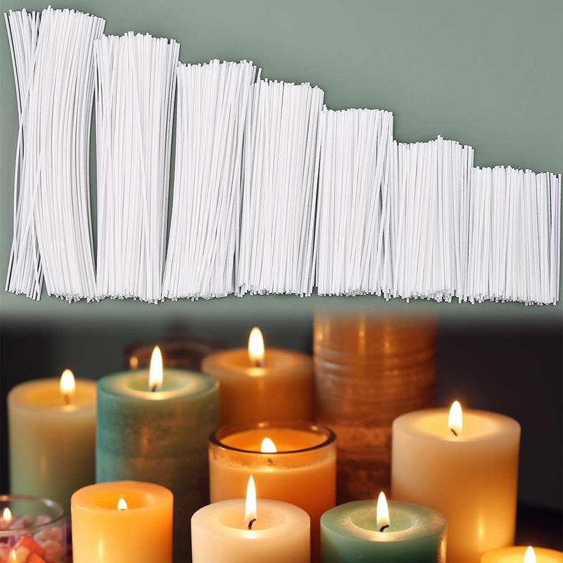 Candle Making Instructions - 50/100 Stuks Gewaxte Katoenen Kaarsenlonten Set