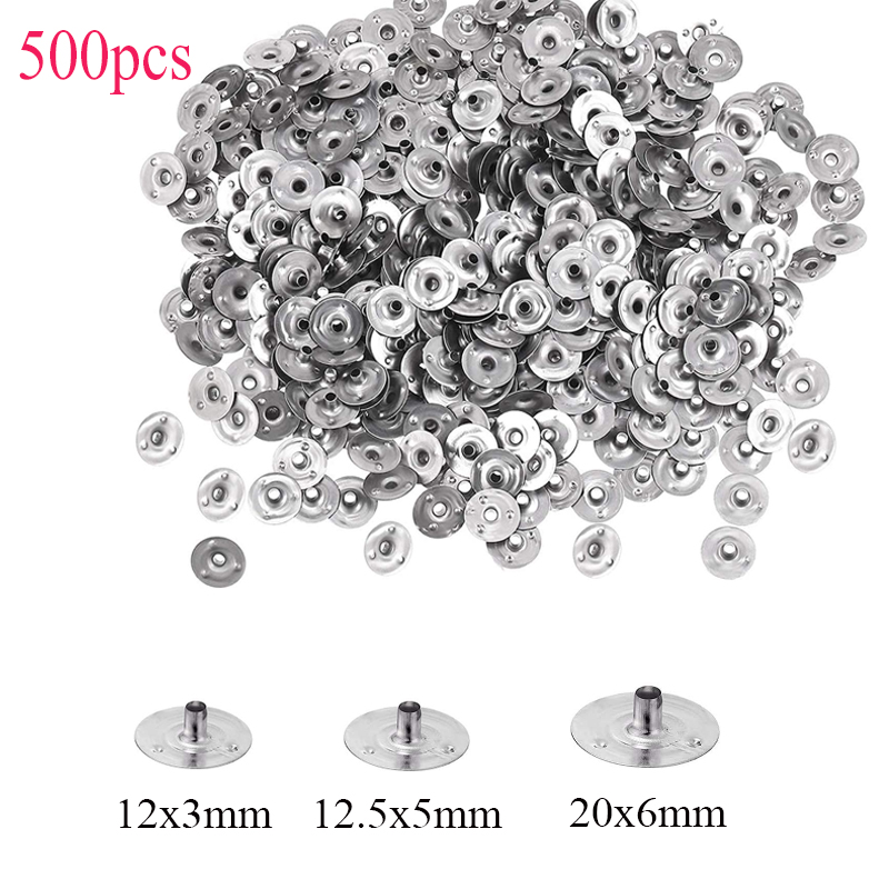 Candle Making Activity - 500 Stuks Kaarsenlont Metalen Sustainer Tabs