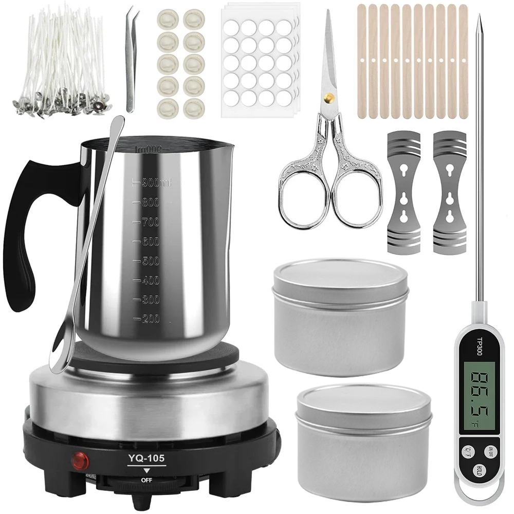 Kaarsschenpan met elektrische  - Candle Making Machine recensie en prijs