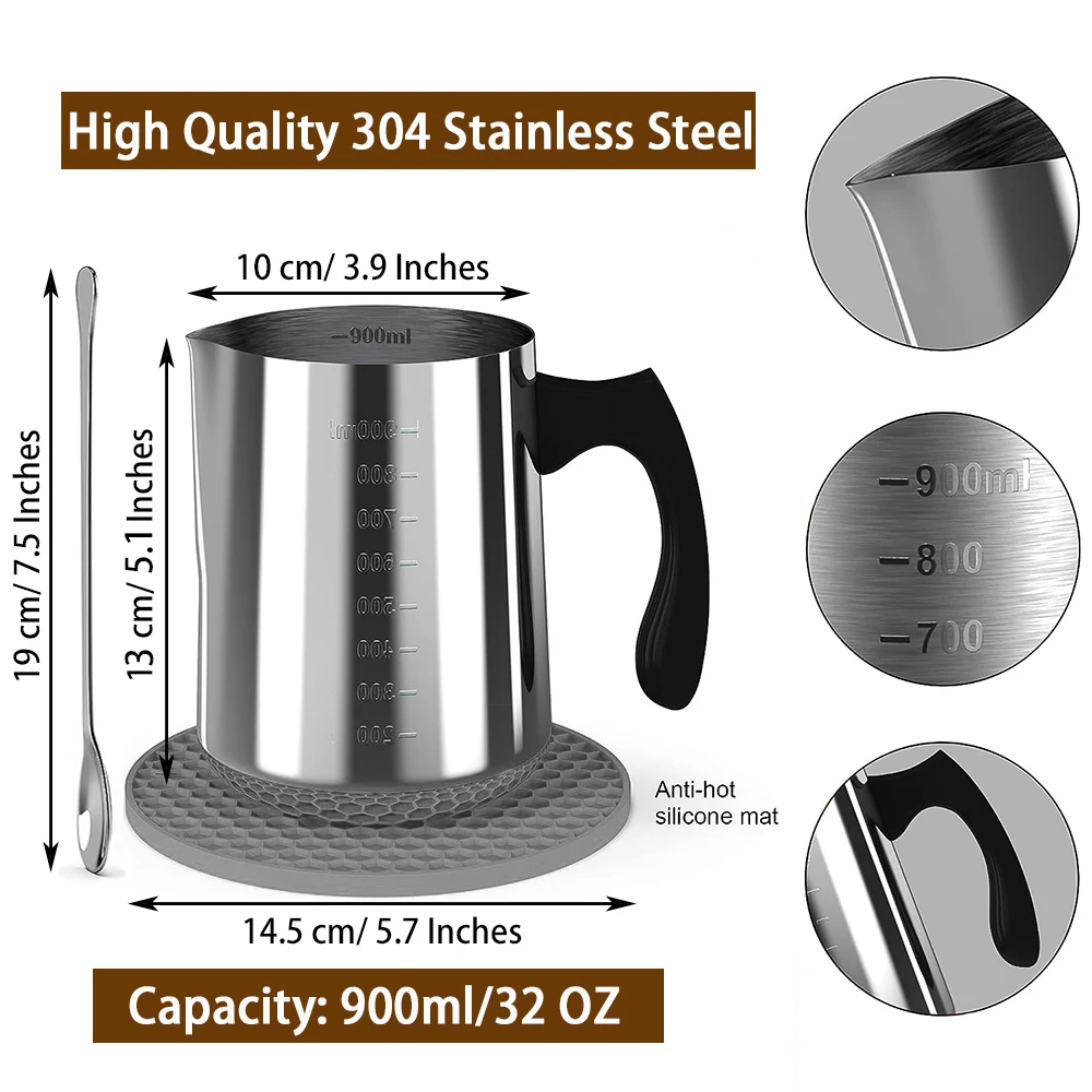 Gemos kaarsenmaakset met 500W  - Candle Making Instructions recensie en prijs