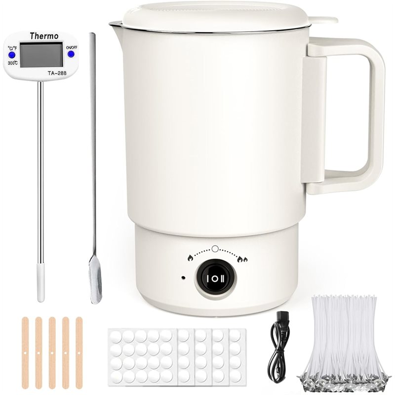 A47U Elektrische Wasmeltpotset - Candle Making Video recensie en prijs