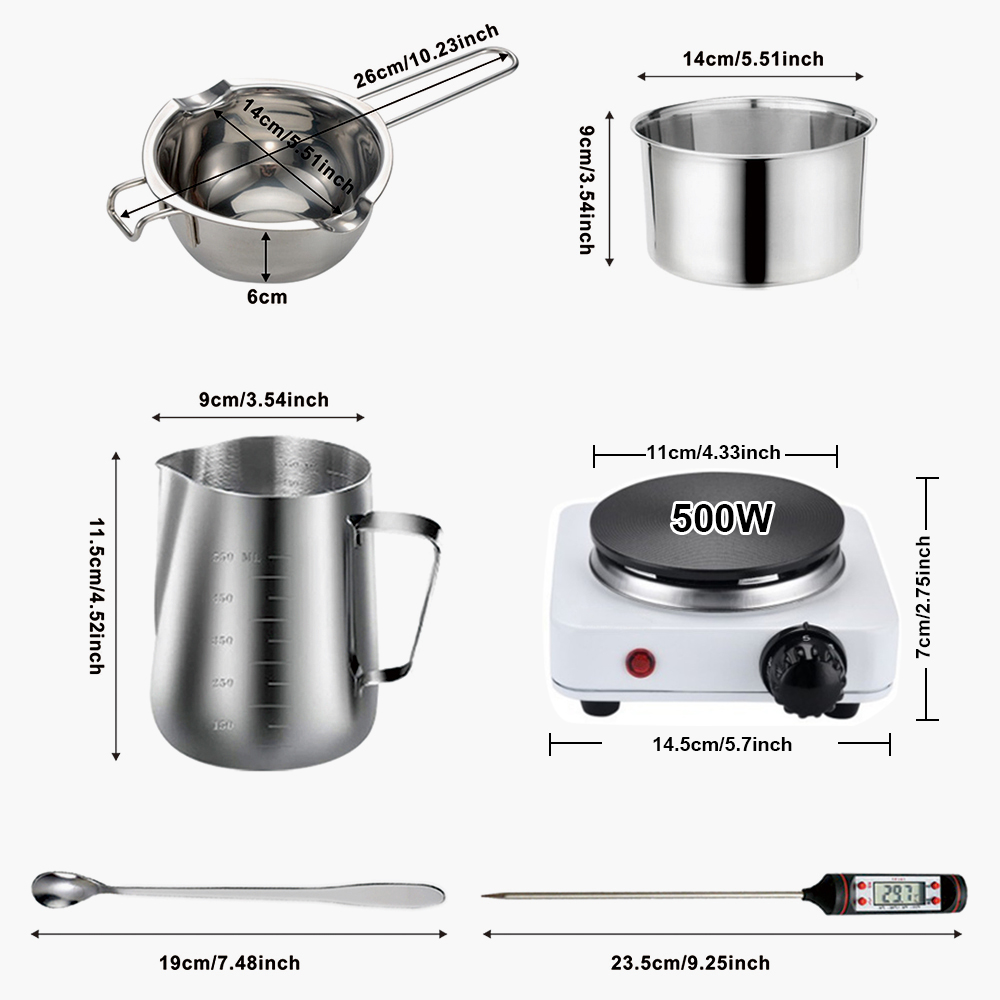 DIY Candle Craft Tools Kit met - Candle Making Workshop recensie en prijs