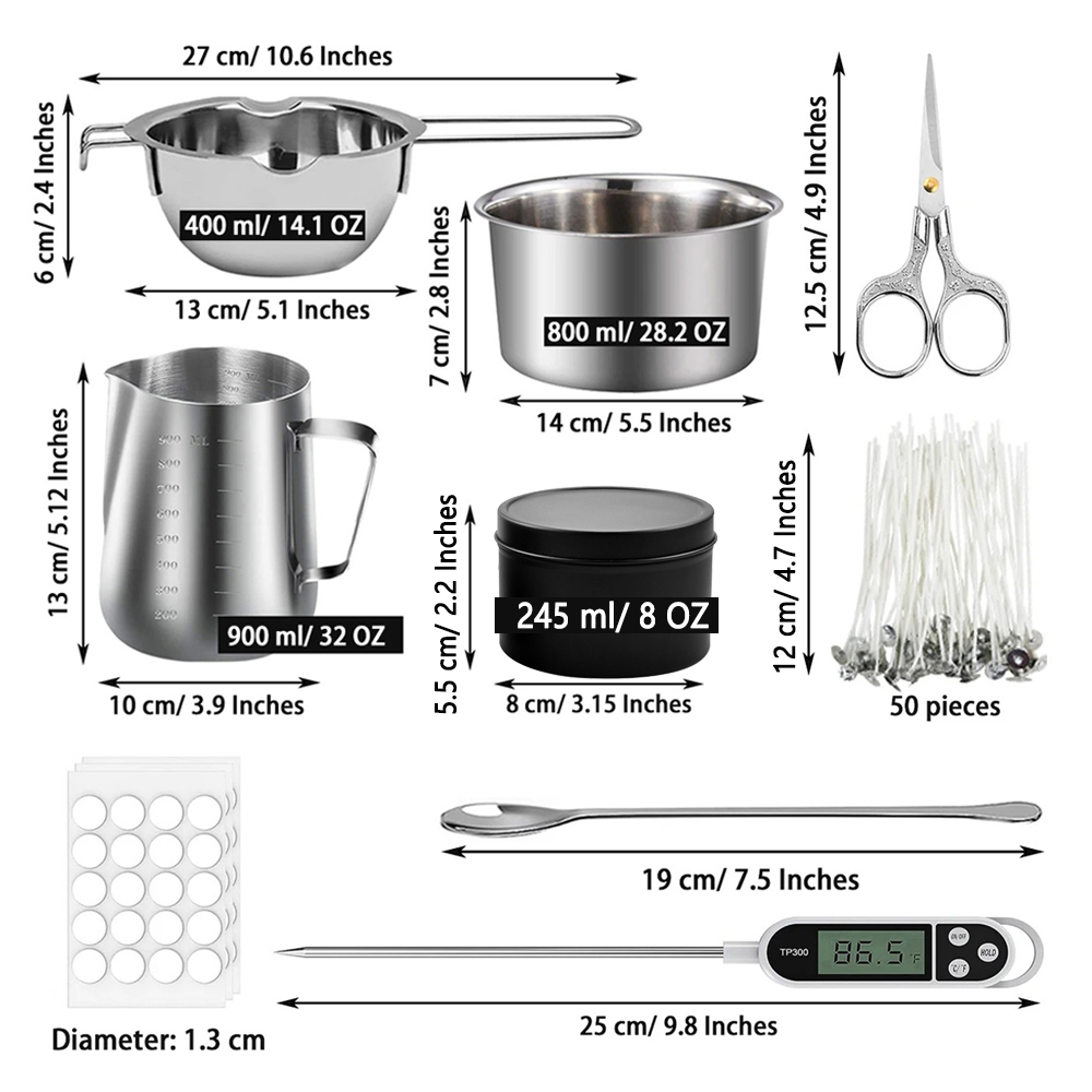 Glintmos DIY kaarsenmaakset me - Candle Making Supplies recensie en prijs