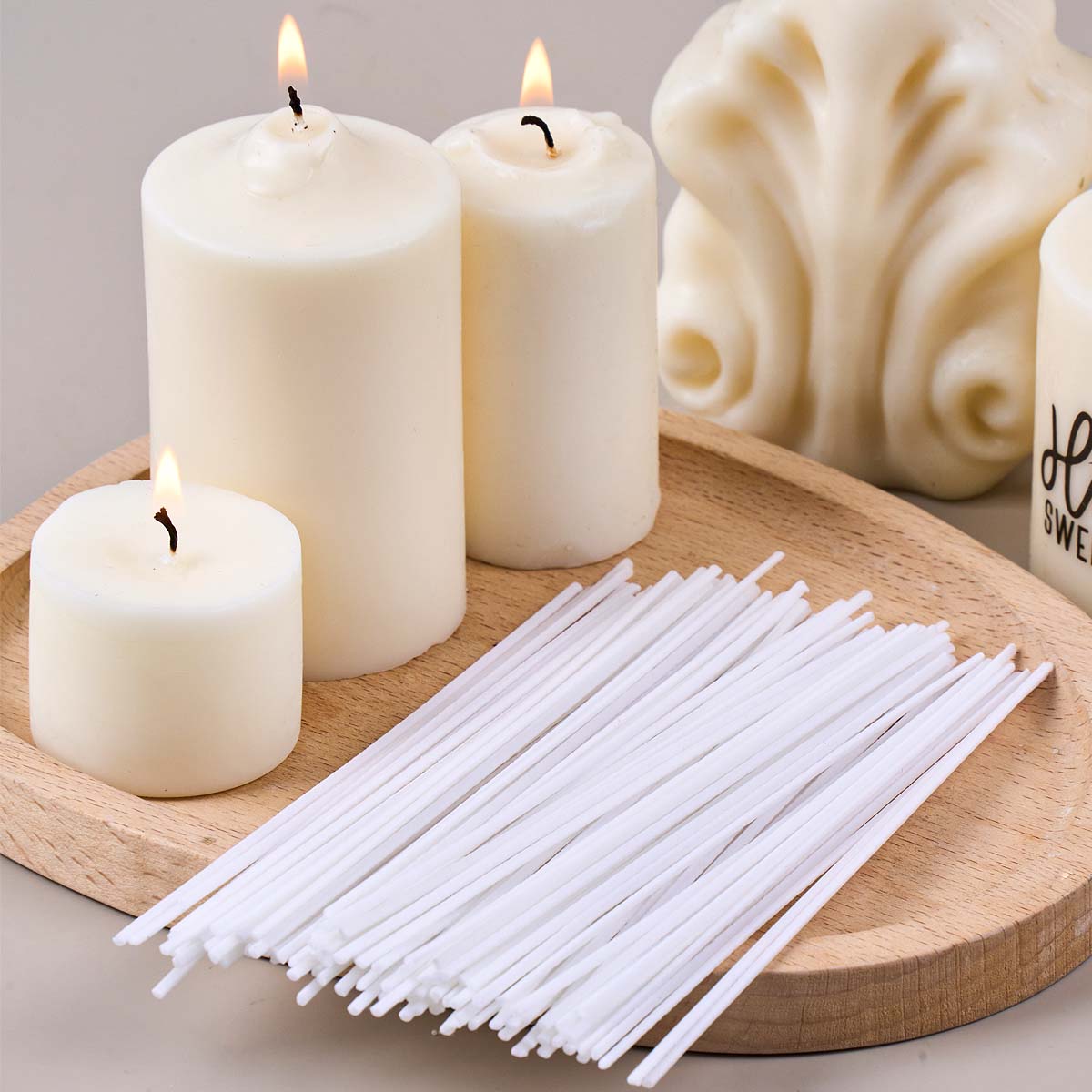 50 stks/set Gewaxte Katoenen K - Candle Making Instructions recensie en prijs