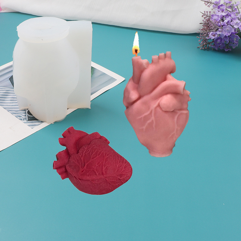 DIY Menselijk Hart Siliconen K - Candle Making Workshop recensie en prijs