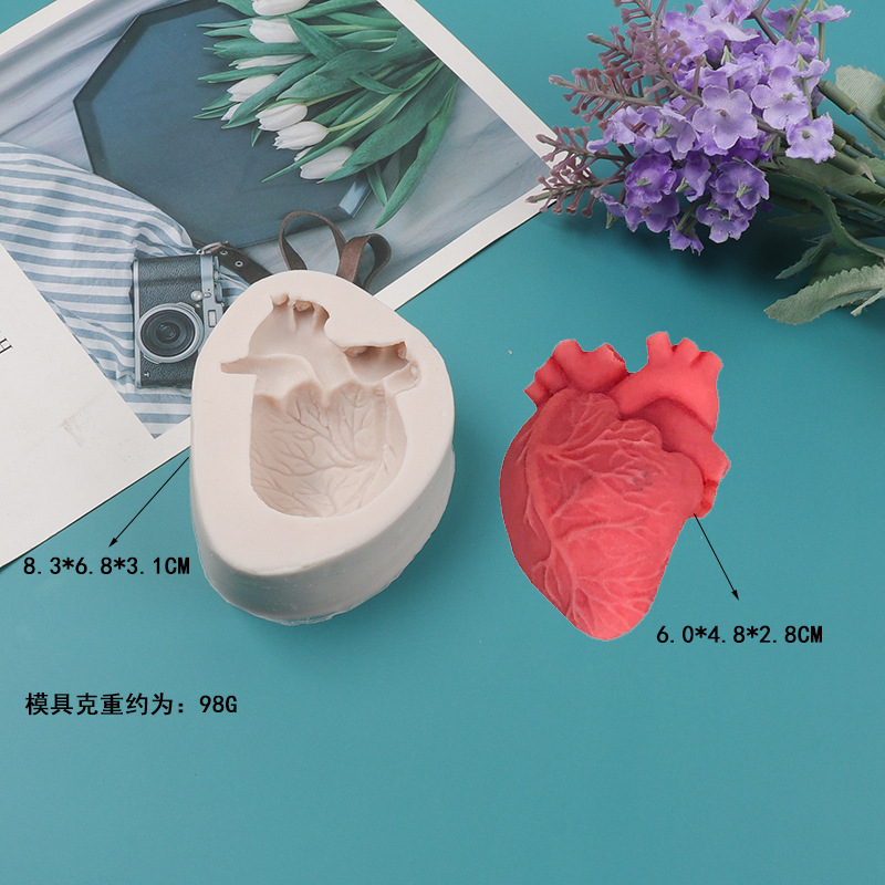 DIY Menselijk Hart Siliconen K - Candle Making Workshop recensie en prijs