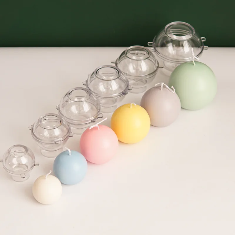 5-8 cm bolvormige kaars plasti - Candle Making Workshop recensie en prijs
