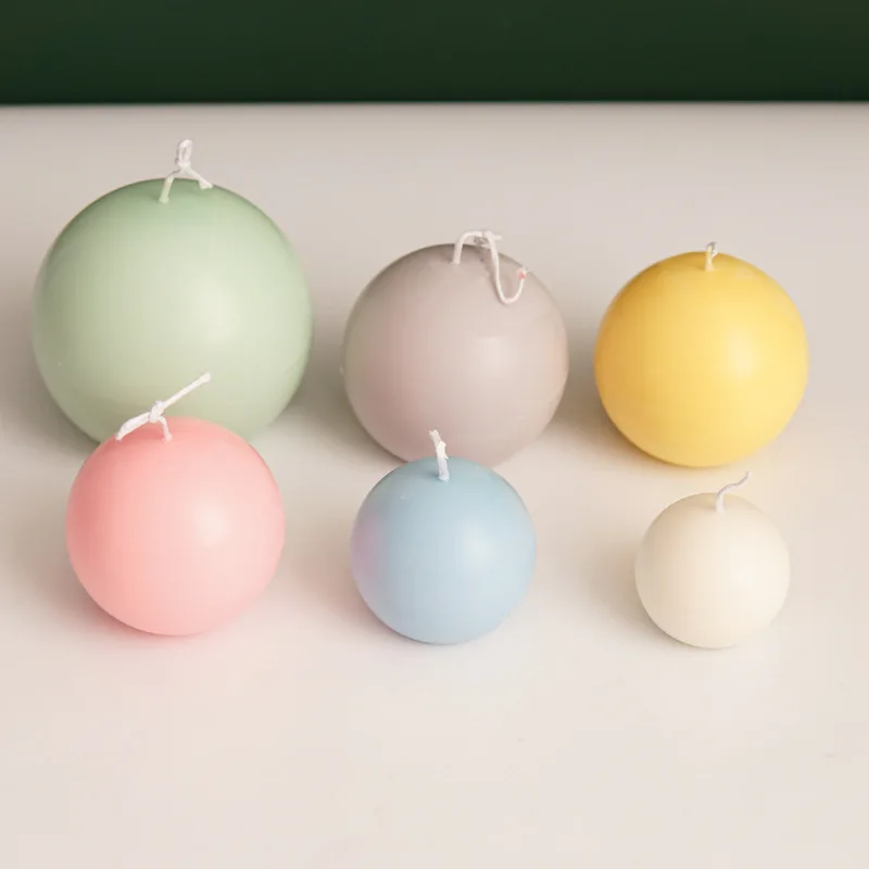 5-8 cm bolvormige kaars plasti - Candle Making Workshop recensie en prijs