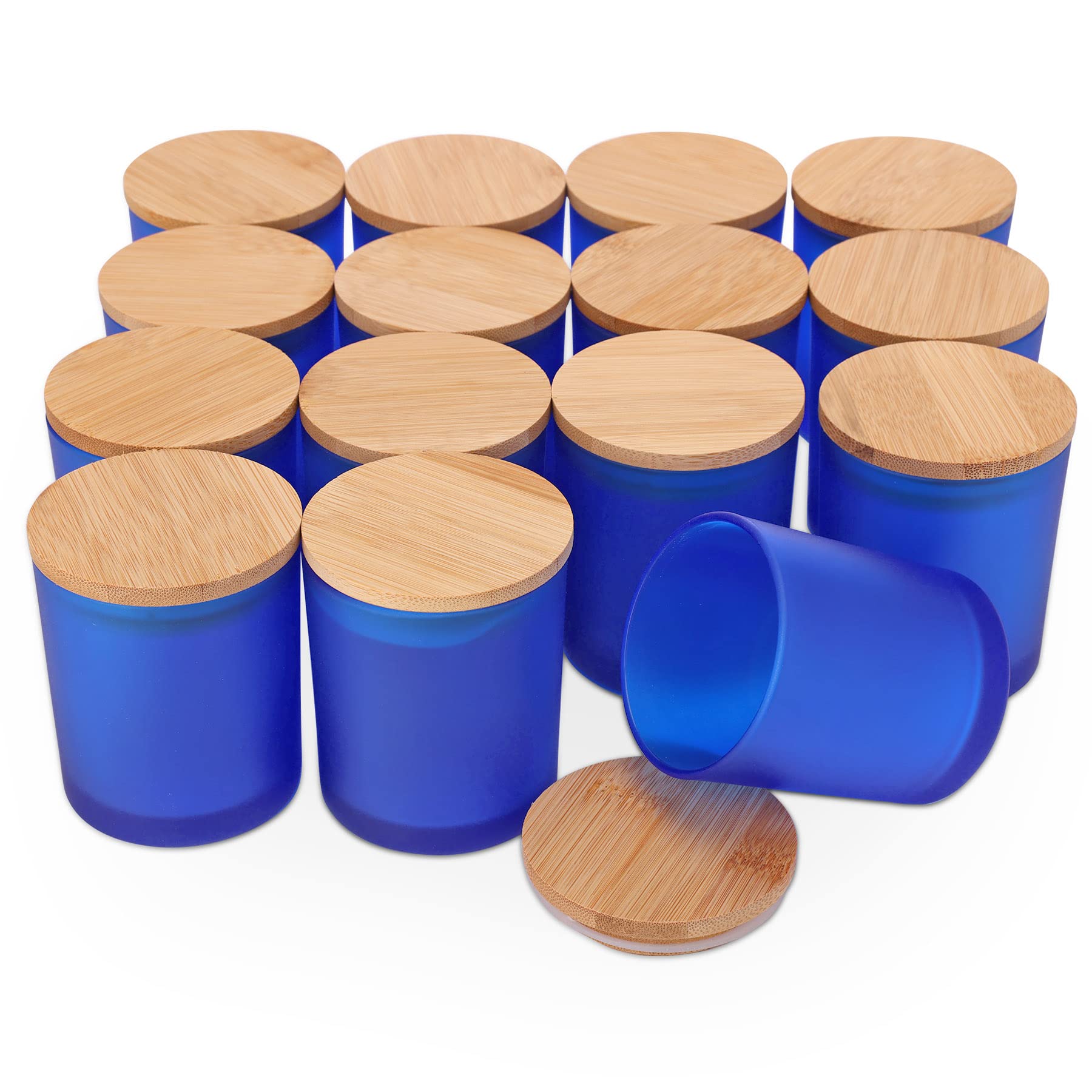 6-Pack 6Oz Mat Amber Glazen Ka - Candle Making Jars Wholesale recensie en prijs