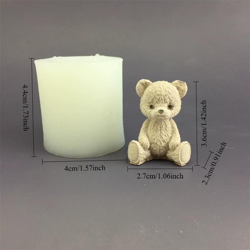 Schattige beer honingpot silic - Candle Making Activity recensie en prijs