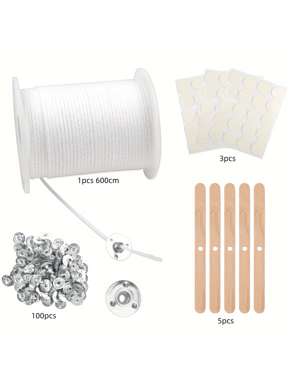 200 ft kaarsenlont - kaarsenlo - Candle Making Instructions recensie en prijs