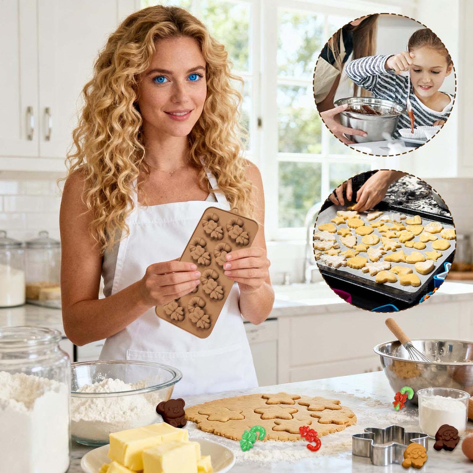 Kerst Mallen 8-Cavity Herbruik - Candle Making Supplies recensie en prijs