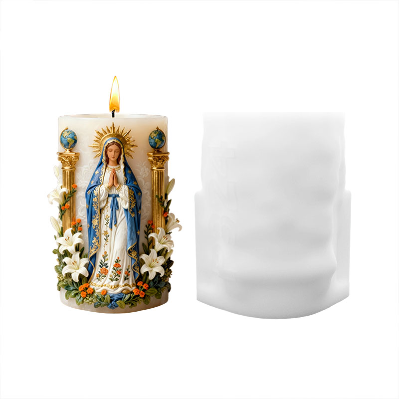 Maagd Maria Lelie Religieuze S - Candle Making Workshop recensie en prijs