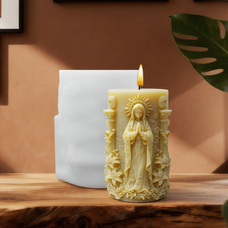 Maagd Maria Lelie Religieuze S - Candle Making Workshop recensie en prijs