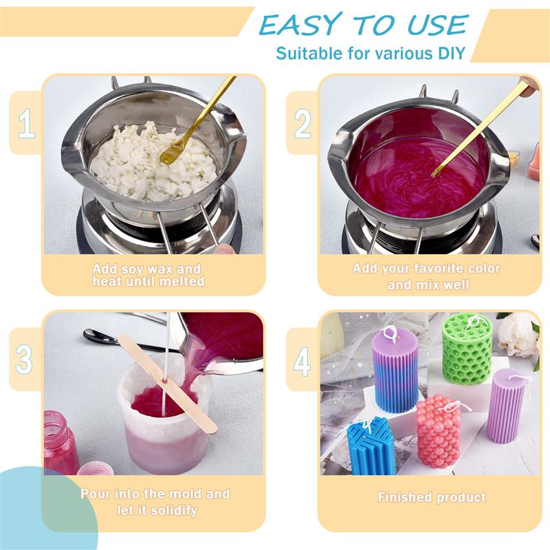 100/500g/1kg Pure Sojawas Para - Candle Making Activity recensie en prijs