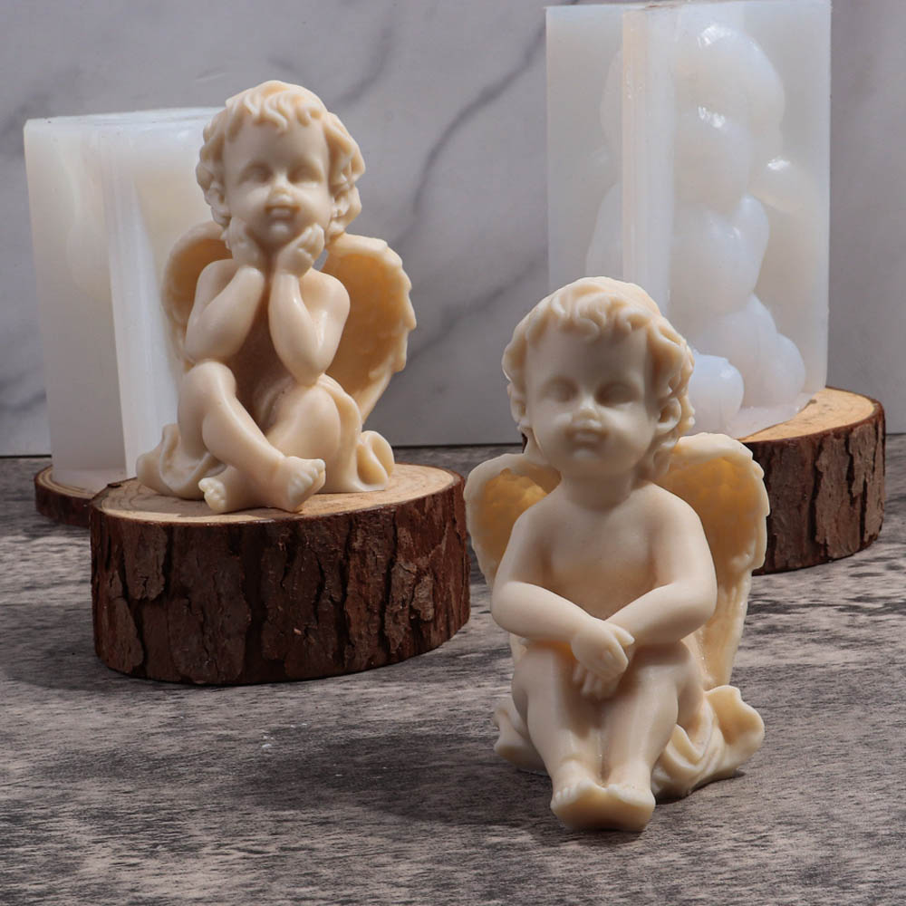 3d Angel Kinderen Siliconen Ma - Candle Making Video recensie en prijs