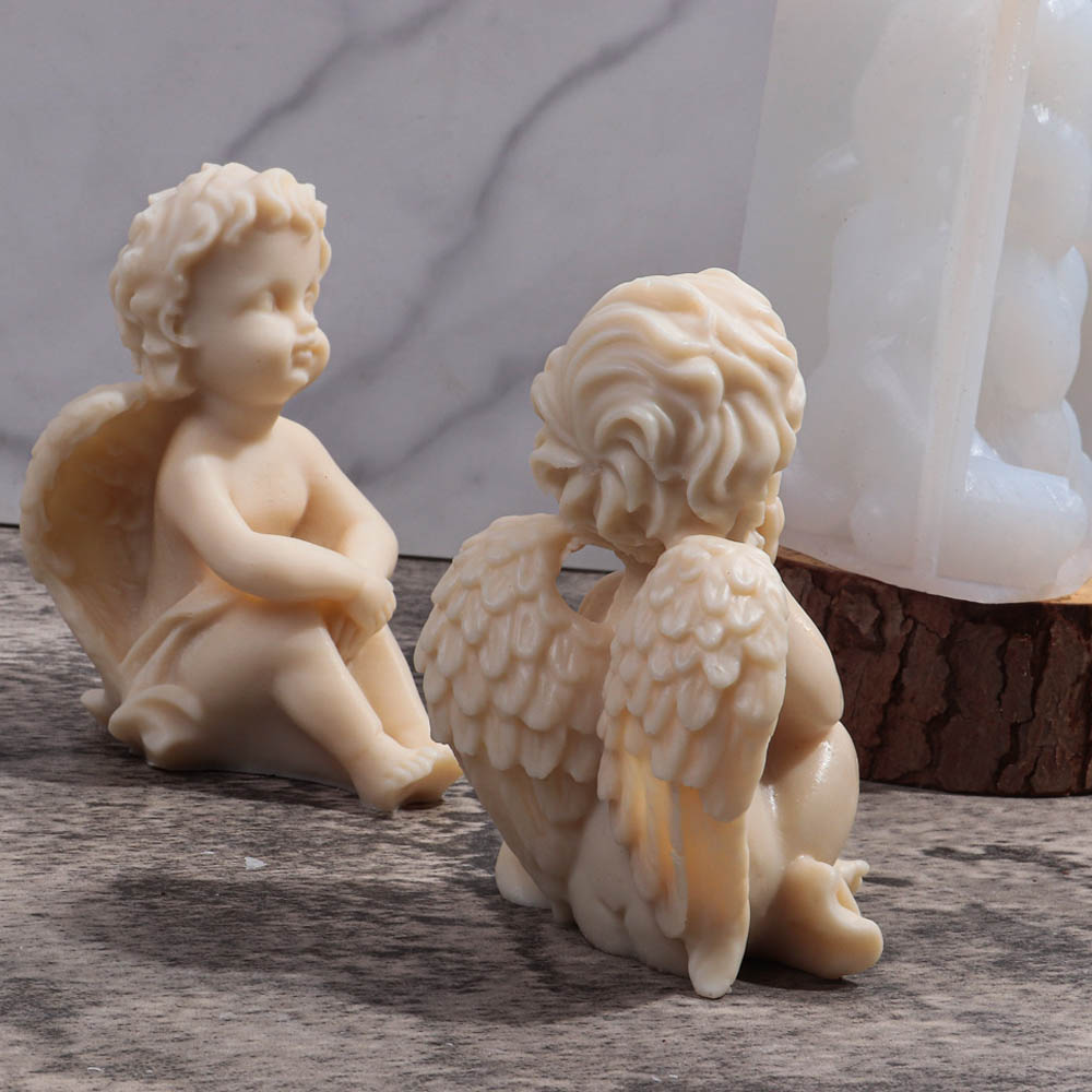 3d Angel Kinderen Siliconen Ma - Candle Making Video recensie en prijs