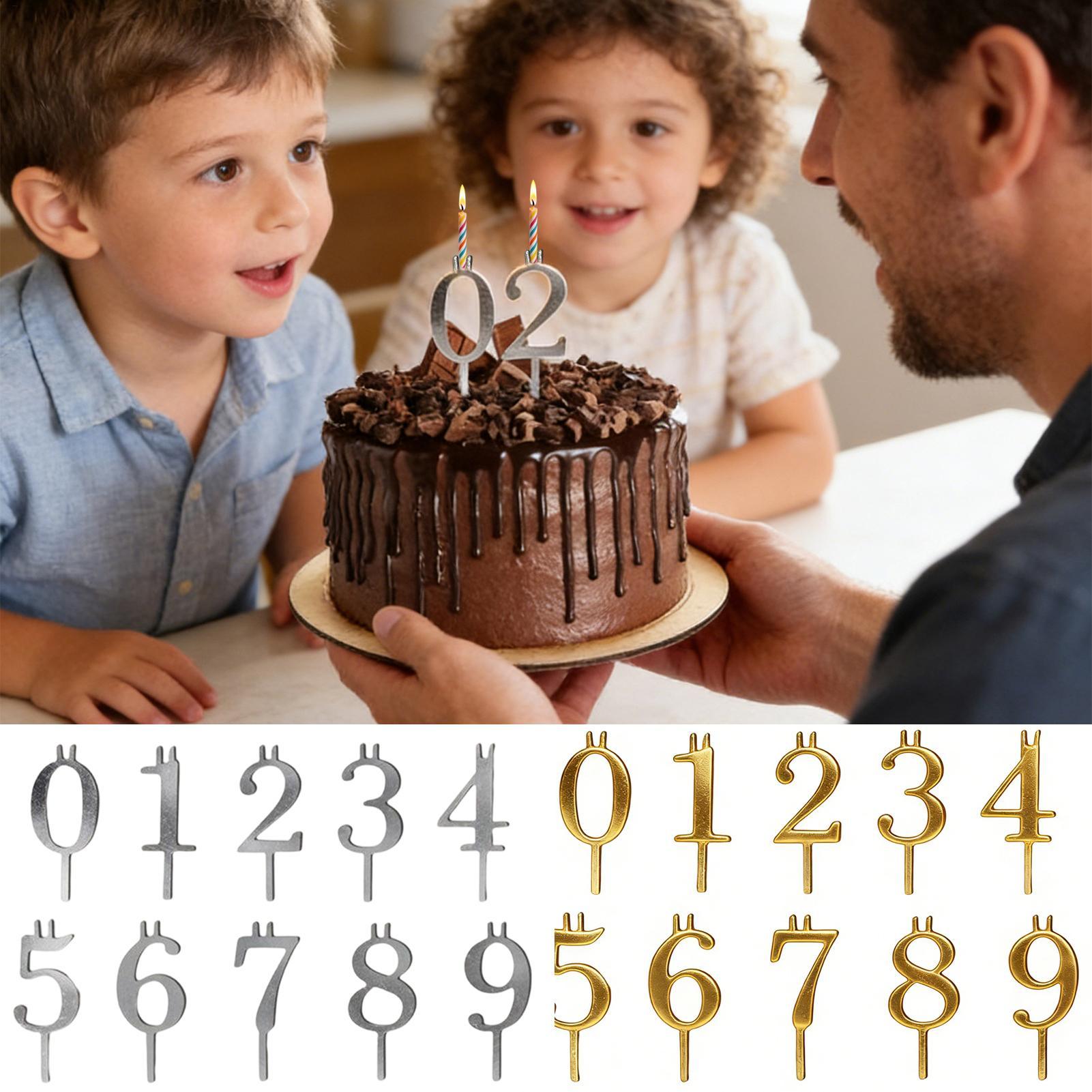10 stuks 0-9 Nummer Cake Toppe - Candle Making Supplies recensie en prijs