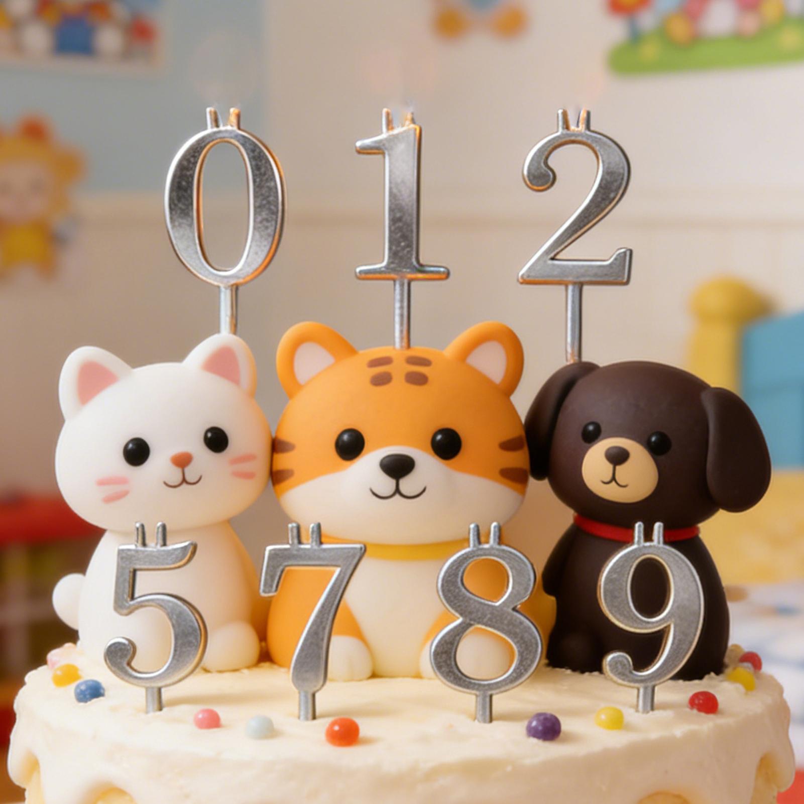 10 stuks 0-9 Nummer Cake Toppe - Candle Making Supplies recensie en prijs